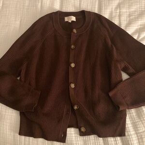 Sezane limited collection cardigan